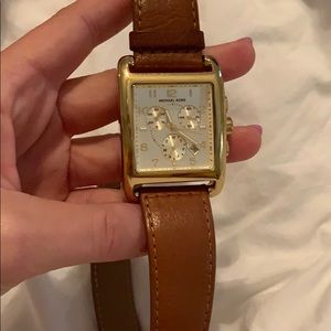 Michael Kors Double Wrap wrist watch